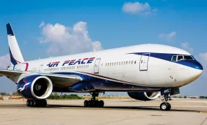Air Peace flight shutdown averted as ATSSSAN suspends strike after meeting IGP