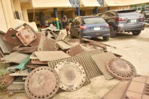 FCT Police recover drainage covers, solar street lights, armoured cables, arrest vandals