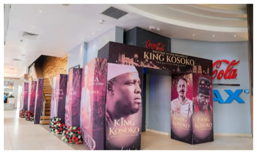 King Kosoko: ‘The Battle for Lagos’ premieres in Lekki, set for nationwide cinema release