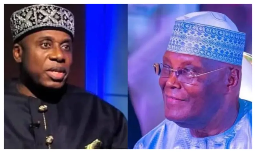 Atiku, Amaechi secretly buying Dangote Refinery shares – APC’s Ayekooto alleges