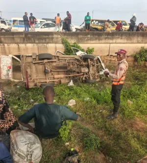 Three passengers die, 10 others injured in Ogun multiple road crash