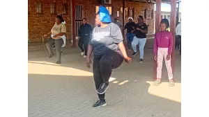 Meet ‘Miss Tee’, the community leader getting Stinkwater residents moving with free aerobics classes