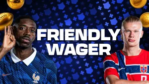 The Friendly Wager: Back France To Win; Superstars To Score