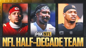 NFL Half-Decade Team: Patrick Mahomes, Myles Garrett Headline Star-Studded Group