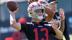 Brock Purdy Adapts To 49ers’ Kyle Shanahan-Less Start To Training Camp