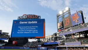 Red Sox Arrive 2 Hours Before Scheduled Game vs. Mets After Team Plane Problems