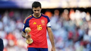 Spain And Man City Star Rodri To Have Back Surgery After Winning World Cup, Golden Ball