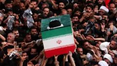 Khamenei's coffin carried through Shia shrines as ceremonies held in Iraq