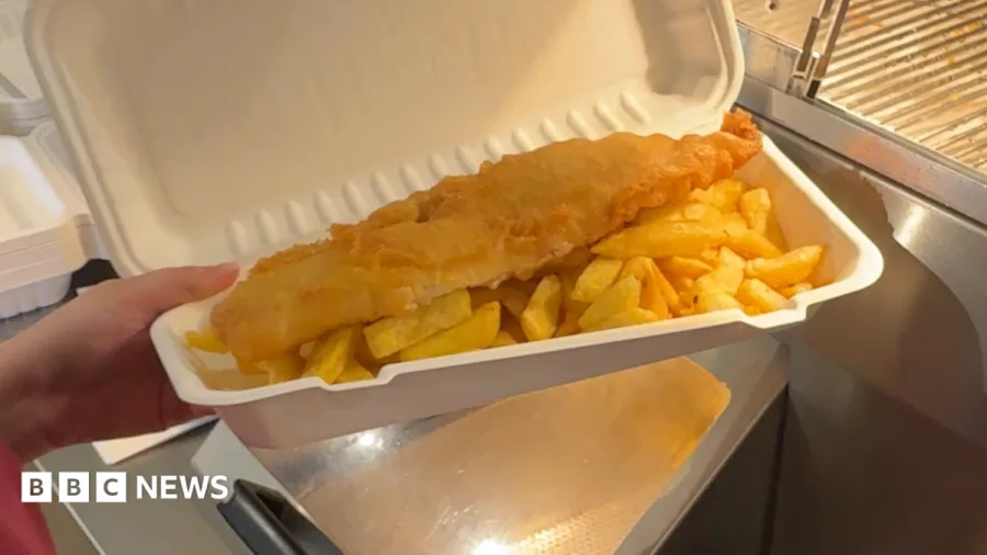 Why has the price of fish and chips gone up?