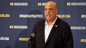 Michigan AD Warde Manuel Agrees To Buyout, Will Step Down At End Of 2026