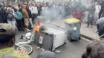 Fires and blockades as students stage school protests across France