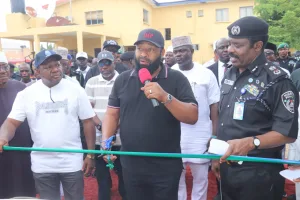 Insecurity: Bago launches 218-man anti-crime squad, commissions 12 police patrol vehicles in Niger