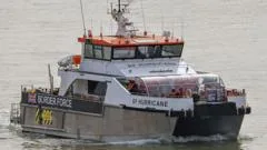 More than 150 migrants rescued after boat catches fire in Channel