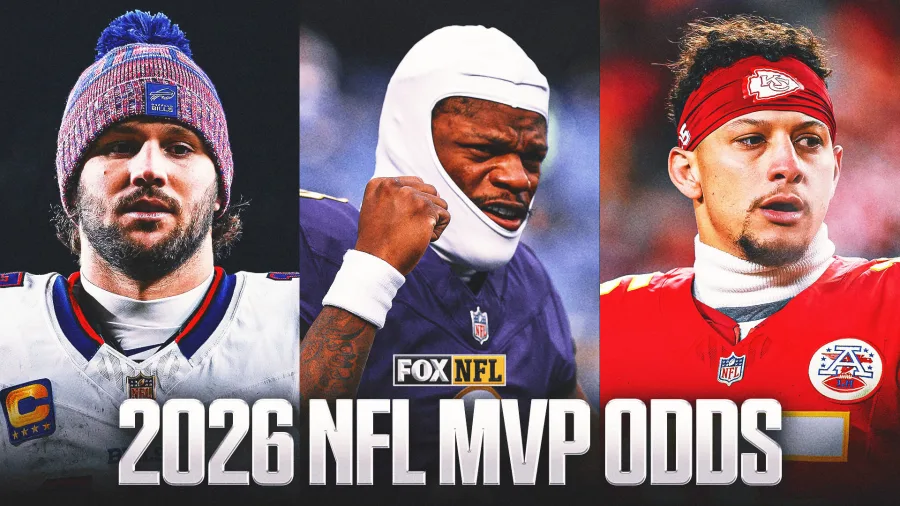2026 NFL MVP Odds: Josh Allen Favored, Burrow Rising