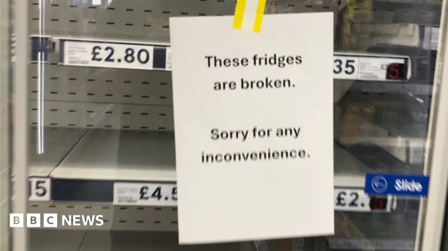 Old British fridges 'cannot cope with the heat'