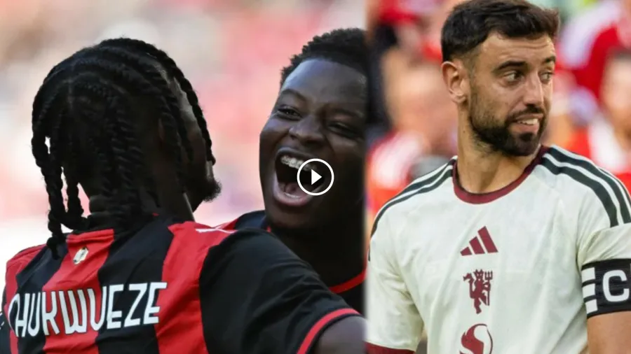Chukwueze scores as Ruben Amorim men stun Man United in pre-season clash