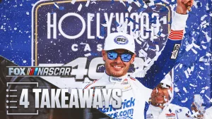 4 Takeaways From Kansas & Kyle Larson's Huge Second Win Of The Chase