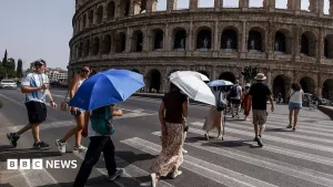 August was joint hottest month on record, says European climate agency