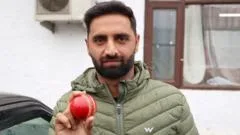 How a schoolteacher's son became Kashmir's first India Test cricketer