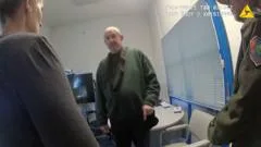 Newly-released video shows Peter Falconio's killer questioned