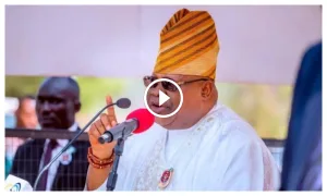 Tinubu is Osun son, I endorse him for 2027 – Gov Adeleke speaks