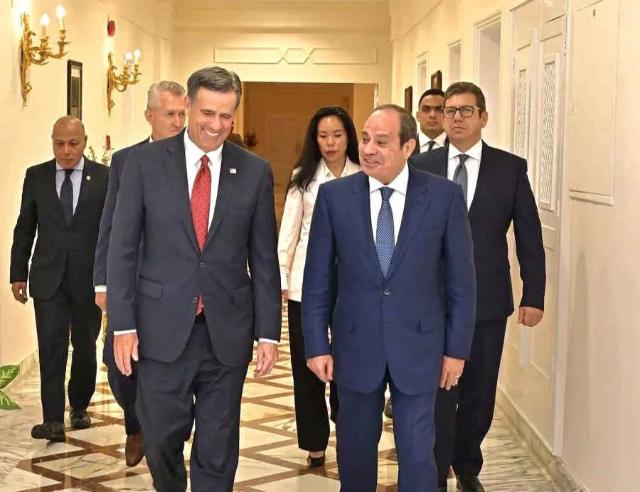 Egypt’s El-Sisi, CIA Director discuss Africa, Middle East crises