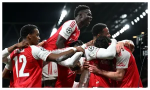 EPL table: Arsenal remain joint-top with Man City after 2-1 win over Chelsea