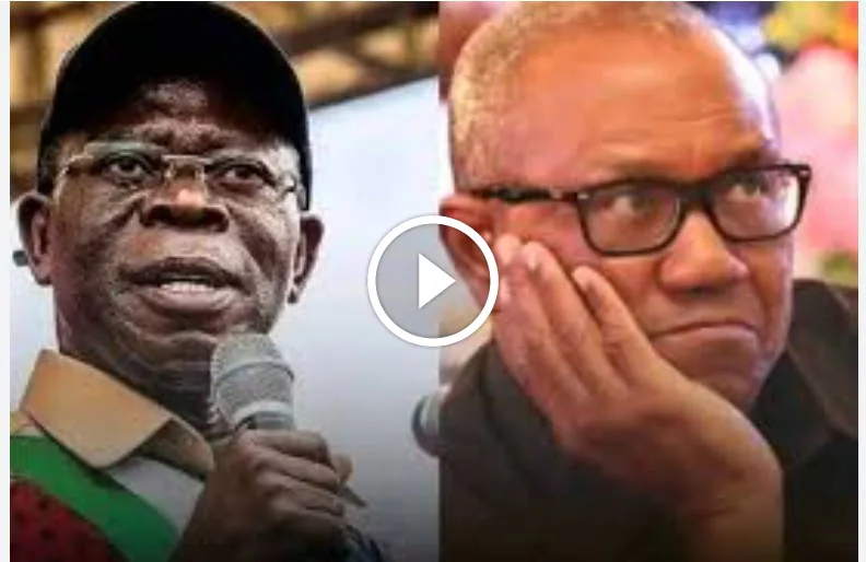 Naira Note Redesign Made Peter Obi Defeat Tinubu In Lagos – Oshiomhole