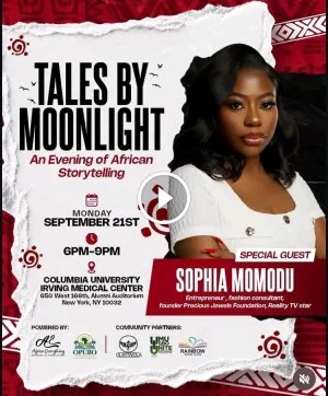 Sophia Momodu To Participate In 81st United Nations General Assembly In New York