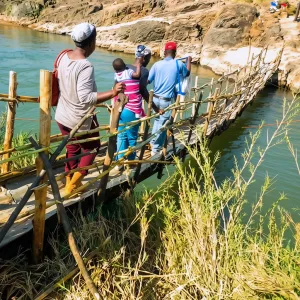 Unsafe river crossing stands between Limpopo villagers and healthcare