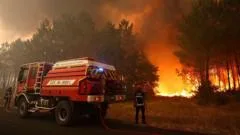 France evacuates 20,000 as wildfires spread in south-west
