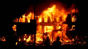 Goods worth millions of naira destroyed as fire razes Abuja building materials market
