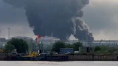 Ukraine hits major oil terminal in Russia's St Petersburg