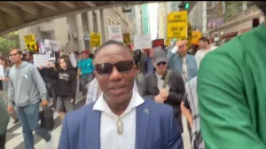 UNGA81: Sowore joins protest in New York City [VIDEO]