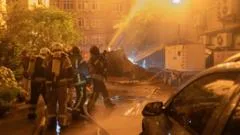 At least one killed in major airstrikes on Kyiv