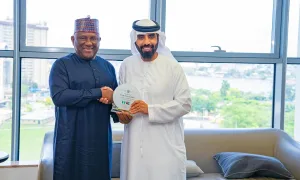 BUA Chairman Rabiu hosts UAE Consul General Aljaberi in Lagos, discusses new opportunities