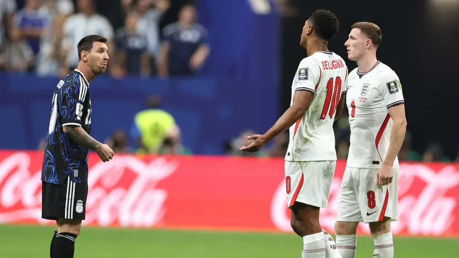 Messi's Iconic Shrug And Bellingham's Barco Slap: Argentina-England Was Tense