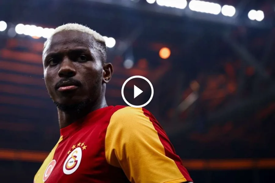 Osimhen is now third-highest scoring foreign player in Galatasaray’s history