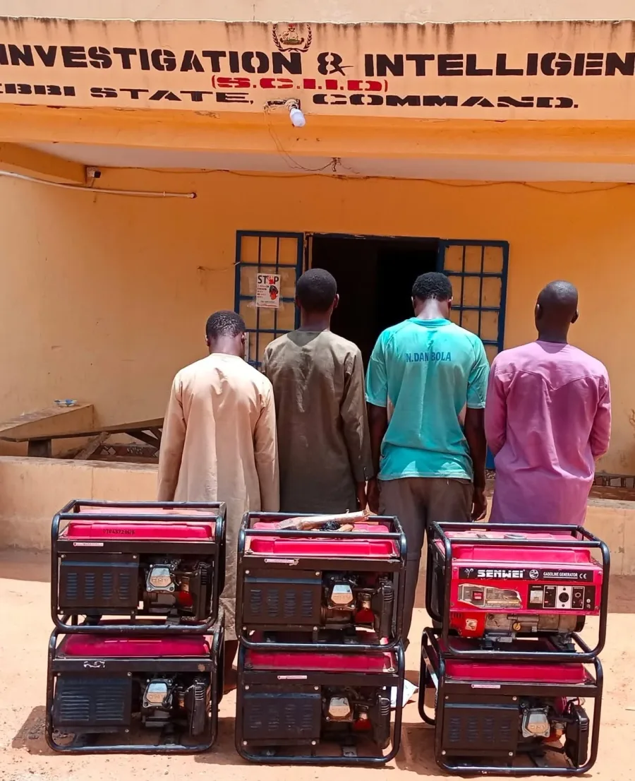 Police arrest four, recover generators stolen from INEC office in Kebbi