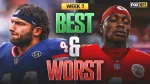 NFL Best & Worst: From Cam Skattebo’s Giant Spark To The Chiefs’ Offensive Sputter