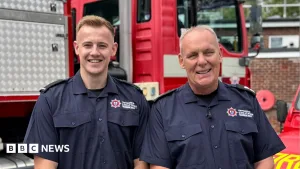 'Adrenaline got us through New Forest wildfire'