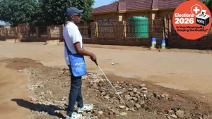 ELECTION 2026 | Blind residents demand safer roads and pedestrian crossings in Hammanskraal