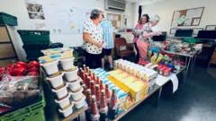 Families under pressure to find food in summer