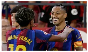 LaLiga table: Real Madrid six points behind Barcelona after defeat to Atletico