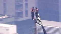 Watch: Couple scale Empire State Building, get engaged and are arrested