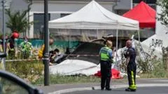 Eleven killed after plane carrying skydivers crashes in eastern France