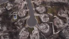 Drone captures devastating aftermath of Spokane wildfires