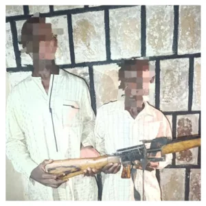 Police in Adamawa arrest two suspected gunrunners, seize Dane gun