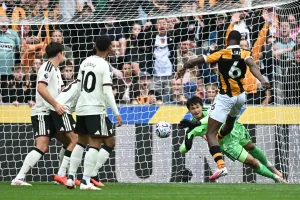 EPL table: Hull City go second after shock 2-0 win over Man Utd