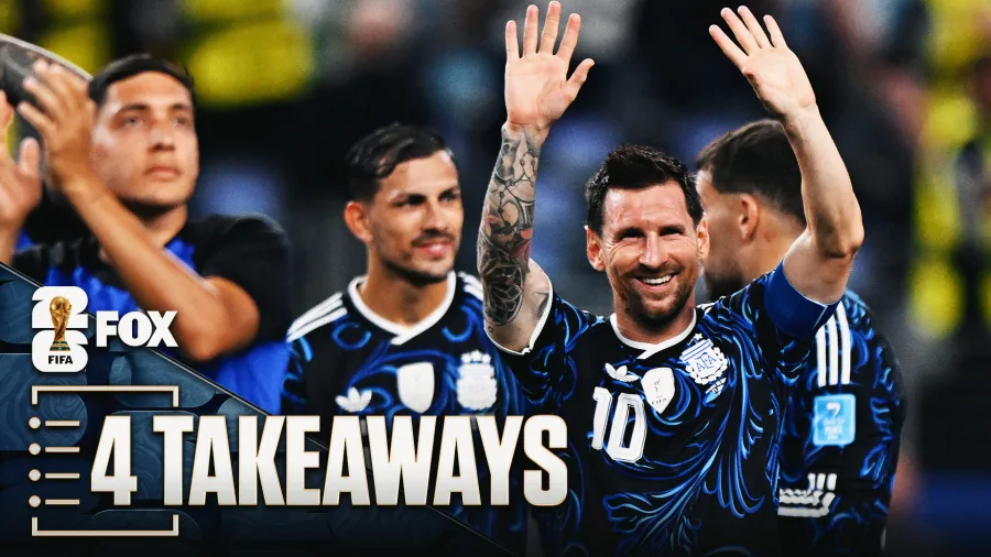 More Messi Magic: 4 Takeaways From Argentina's Win Over Jordan At World Cup
